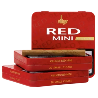 Villiger Mini Cigarillos RED NON Filtered